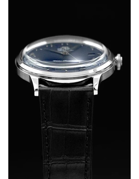 reloj automático hombre Orient Bambino Arabic Dial "Desert Night" RA-AC0036L 40.5mm correa de cuero Cal.  F6724